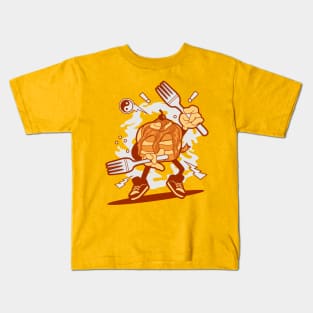 KUNGFU PANCAKE Kids T-Shirt